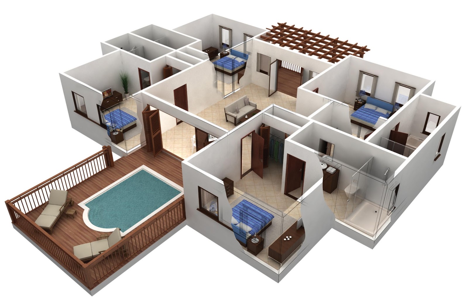 3d моделирование дома